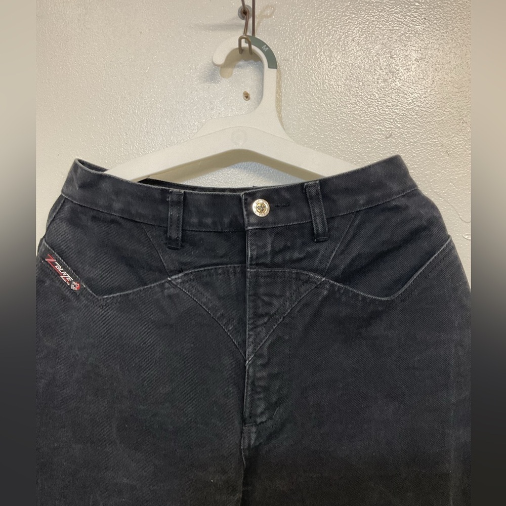 vintage Women's Black High Rise Riding Jeans size 27 - Picture 8 of 10